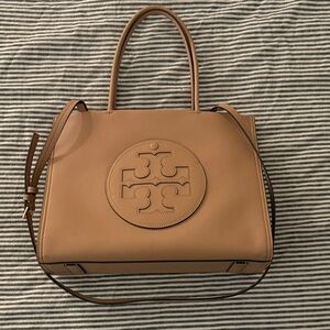 Tory Burch Brown Leather Tote